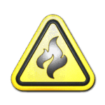 Sticker | Flammable (Foil)