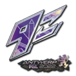 Sticker | 9z Team (Holo) | Antwerp 2022