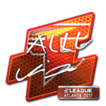 Sticker | allu (Foil) | Atlanta 2017