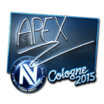 Sticker | apEX (Foil) | Cologne 2015