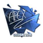 Sticker | apEX (Foil) | Cologne 2016