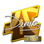 Sticker | dennis (Foil) | Atlanta 2017