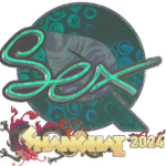 Sticker | dexter (Holo) | Shanghai 2024