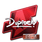 Sticker | dupreeh (Foil) | Atlanta 2017