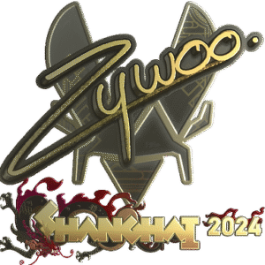 Sticker | ZywOo (Gold) | Shanghai 2024