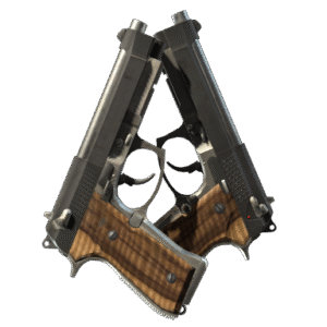 Dual Berettas | Black Limba (Factory New)