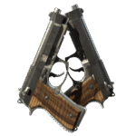 Dual Berettas | Black Limba (Well-Worn)