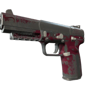 Five-SeveN | Crimson Blossom (Battle-Scarred)