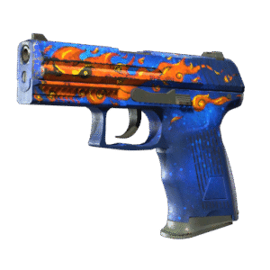 StatTrak™ P2000 | Fire Elemental (Battle-Scarred)
