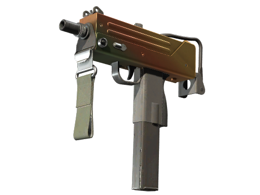 MAC-10 | Amber Fade (Minimal Wear)