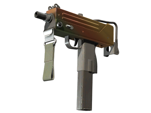 MAC-10 | Amber Fade (Field-Tested)