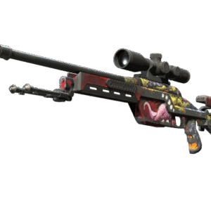 StatTrak™ SSG 08 | Bloodshot (Battle-Scarred)