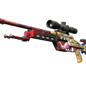 StatTrak™ SSG 08 | Bloodshot (Minimal Wear)