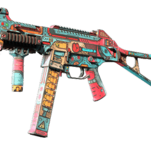 StatTrak™ UMP-45 | K.O. Factory (Well-Worn)